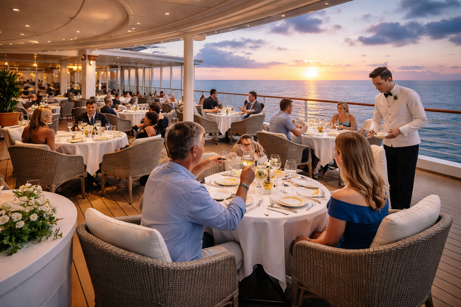 Signature plated dish